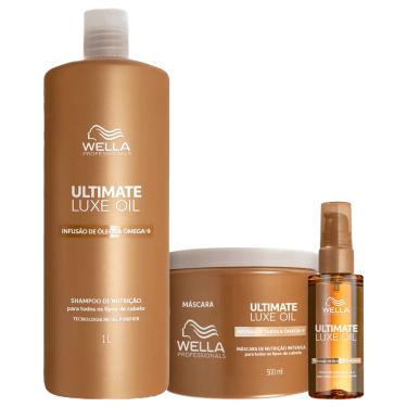 Imagem de Kit Wella Professionals Ultimate Luxe Oil Salon Trio (3 Produtos)