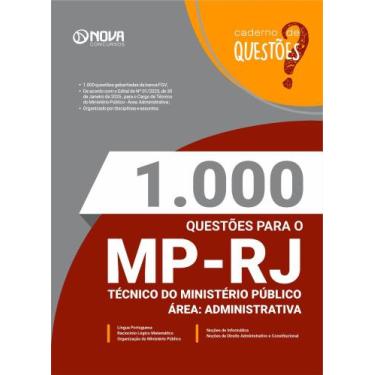 Imagem de Livro 1.000 Questões Gabaritadas para o MP-RJ - Técnico do Ministério 