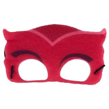 Imagem de Fantasia Infantil Menina Regina com Máscara Corujita Pop Vermelha