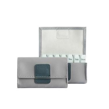 Imagem de Porta Comprimidos PILBOX Mini, Cinza