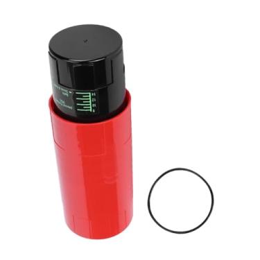 Imagem de Colaxi Caixa de armazenamento de economia de bola de tênis Pressão de reparo Mantenha uma restauração leve do tênis de tênis Presente de transporte prático, Vermelho