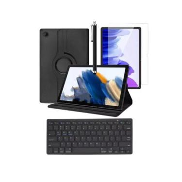 Imagem de Capa Com Teclado + Película + Caneta Para Tablet A9 8.7 - Fam