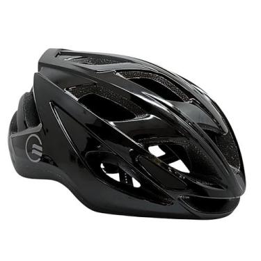 Imagem de Capacete Bicicleta Bike Ciclismo Speed Mtb Ajustável Preto Brilhante -