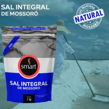 Imagem de Sal Fino Integral 1kg Mossoró Smart