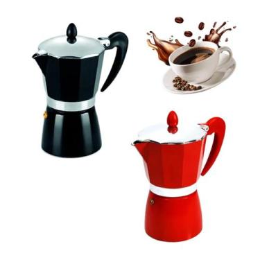 Imagem de Cafeteira Italiana 6 Xícaras Manual Em Aluminio 300 ML - Hauskraft, Ve