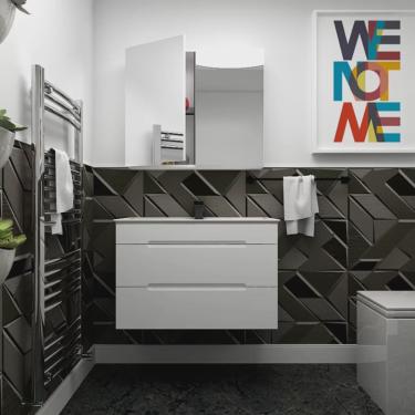 Imagem de Gabinete de Banheiro com Cuba 80cm Jazz Mazzu