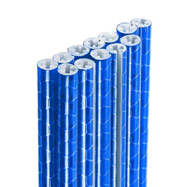 Imagem de HARFINGTON 72 peças de capas refletivas de raio de bicicleta de 0,5 cm de plástico refletores de raio de bicicleta capas de raio guarnição de roda com visibilidade de 360° para decoração de