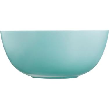 Imagem de Bowl de Vidro Opalino Diwali Turqueza 21cm x 9,5cm - Lyor