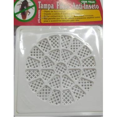 Imagem de Grelha e Ralo Anti Inseto Com Tela 10cm D'Rose  Banheiro e Jardins Qua