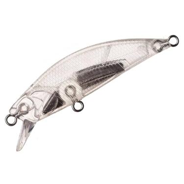 Imagem de 20 peças de iscas em branco sem pintura 5 g/10 g Popper de cauda giratória faça você mesmo artesanal, equipamento de pesca artificial (10G - 20 peças)