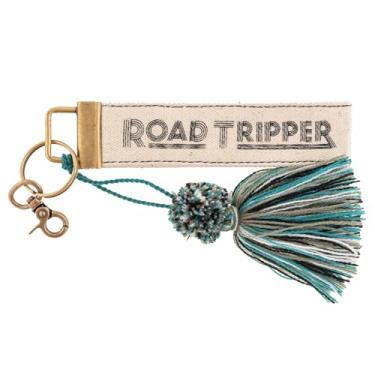 Imagem de Karma, Chaveiro de borla de lona, chaveiro para crachá, carteira e alça de pulso de telefone, viajante de estrada, Road Tripper, tamanho nico
