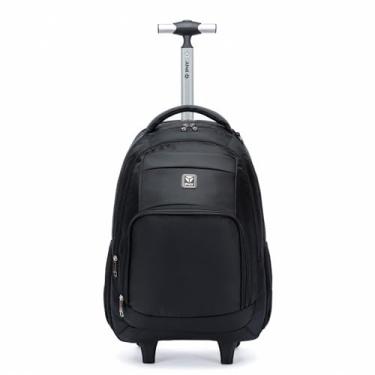 Imagem de Mochila De Rodinhas Trabalho Reforçada Notebook (PRETO 1)