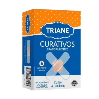 Imagem de Curativo Triane Transparente 40 Unidades