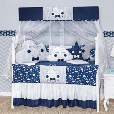Imagem de Kit Jogo De Berço Baby Exclusivo Kit Americano Para Bebe - Jm Enxovais