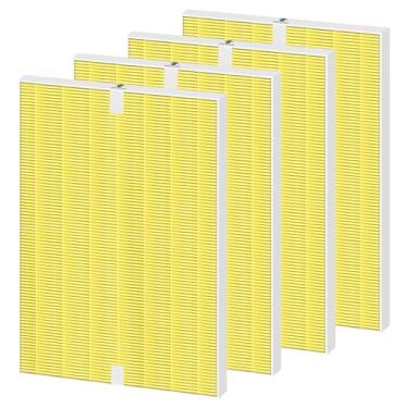 Imagem de Pacote com 4 filtros de substituição 116131 HEPA I para purificador de ar Winix C555 5500-2 5510 5520 Am80 Plasmawave Filtro HEPA verdadeiro H13