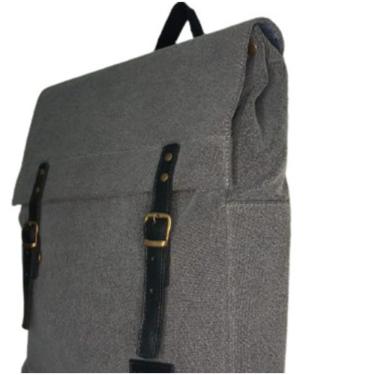 Imagem de Mochila De Lona Concept Zup Cor Cinza