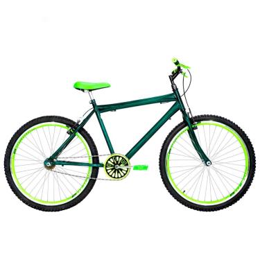 Imagem de Bicicleta Masculina Aro 26 Mtb Aero Cor Verde Escuro