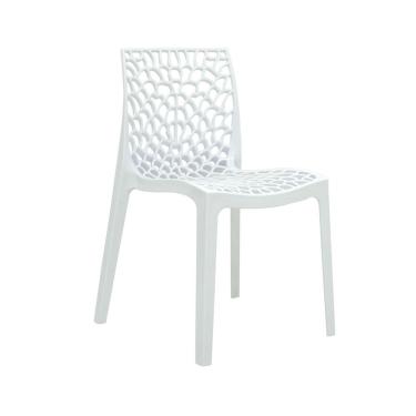 Imagem de Cadeira Gruvyer Sala De Jantar Branco - D'rossi
