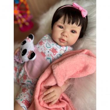 Imagem de Bebê Reborn Pietra - Kit Completo Corpo Do Bebê Tecido
