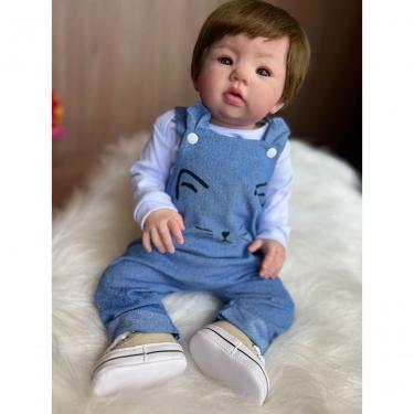 Imagem de Bebê Reborn Theo - Kit Simples Corpo Do Bebê Tecido