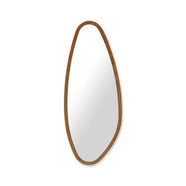 Imagem de Espelho Mut 100x40cm Amêndoa