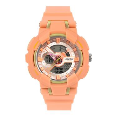 Imagem de Relógio Mormaii Feminino Sports Laranja - Mo16718a-8l Mo16718a-8l