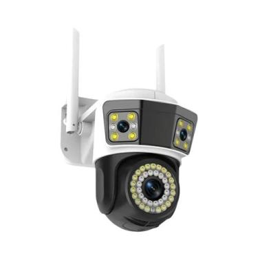 Imagem de Câmera De Vigilância PTZ WIFI 6K 12MP Com Três Lentes, IP Sem Fio Para