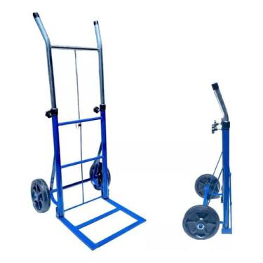 Imagem de Carrinho Retrátil Carga 150 Kg Reforçado - Made in Brazil, verde