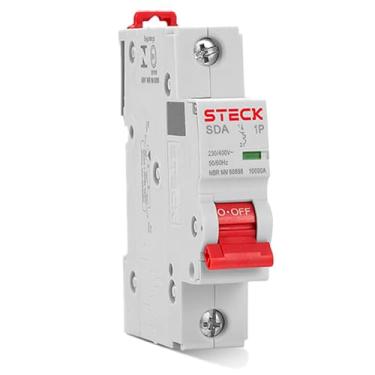 Imagem de Steck, Disjuntor Serie Sda61 20a 1p 400v Curva C 10ka SDA61C20