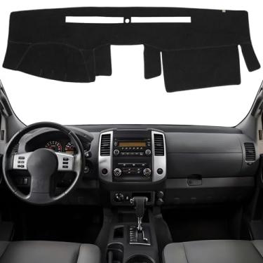 Imagem de KEYOOG Capa de painel de flanela antiderrapante para painel de carro apto para 2009-2014 Ford F-150 guarda-sol sem brilho antiderrapante tapete protetor solar