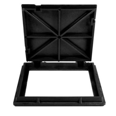 Imagem de Tampão Articulado Preto Reforçado 30 x 30 cm - 1642 - ESTRELA