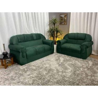 Imagem de Sofá 2 e 3 Lugares Verde 200 Corsa - Alpoim