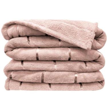 Imagem de Coberta Queen Size Manta Bella Super Fofinha E Grossa Paris - Jm Enxov