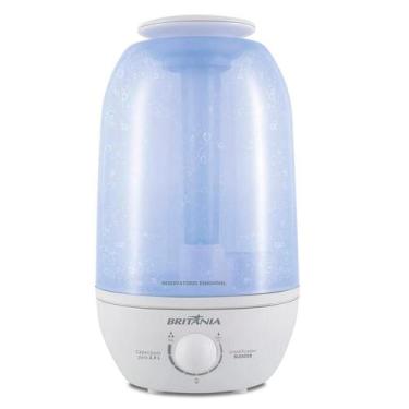 Imagem de Umidificador De Ar Ultrassônico 2,4l Bivolt Britânia Branco - BRITANIA