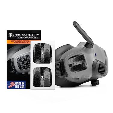 Imagem de TouchProtect Capa para DJI Goggles 2 e DJI Avata Texture Enhancing Skin para melhorar a aparência e a sensação do seu touchpad! - O acessório DJI Goggles adiciona proteção e feedback tátil (cachoeira)
