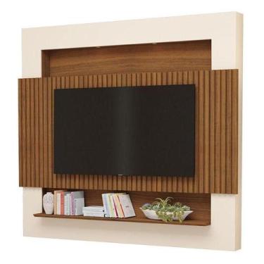 Imagem de Painel Para Tv Riviera Ripado 2.1 Carvalho New Off White - Luapa - LUA