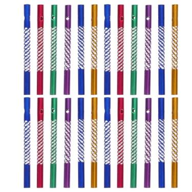 Imagem de DOITOOL 100 Peças De Tubos Sinos Vento Para Artesanato, Kit Suprimentos Vazios Alumínio Fazer Você Mesmo (Cor Aleatória)