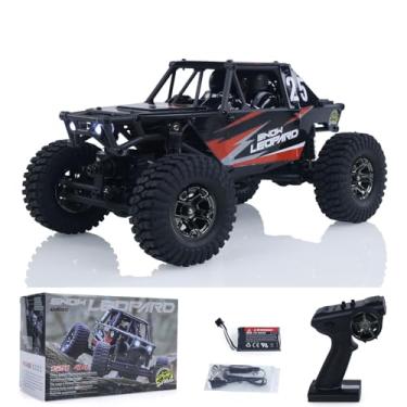 Imagem de wheelfun 1/24 4x4 UdiRC UCX2405PRO RC Rock Crawler Model Brushless Motor ESC Radio Controlled Off-Road Vehicles RTR Car Battery(Black)