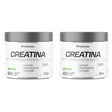 Imagem de Kit 2 Creatina Monohidratada 300g Sem Sabor - Herbamed