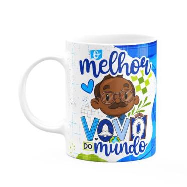 Imagem de Caneca dos Avós Cartoon - O melhor vovô do mundo - M10 - JPS INFO