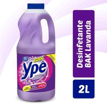 Imagem de Desinfetante Bak Lavanda 2L 1 UN Ype - Ypê
