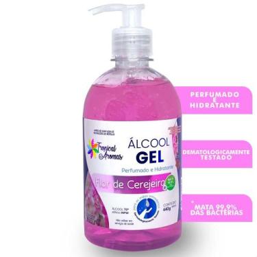 Imagem de Álcool em Gel Perfumado Flor de Cerejeira 440gr - Tropical Aromas