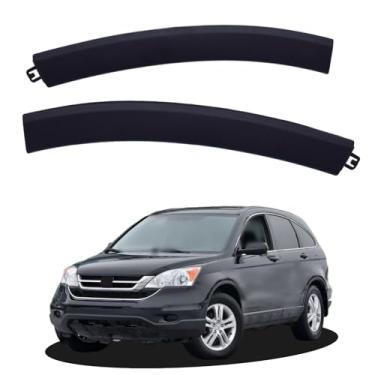 Imagem de labwork Conjunto de 2 enchimentos de para-choque dianteiro esquerdo e direito preto de substituição para CRV 2007-2011 71103SWA000 71108SWA000 HO1089114 HO1088114