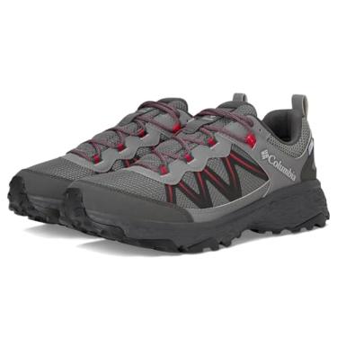 Imagem de Columbia Tênis de caminhada masculino Peakfreak Rush Outdry, Cinza urbano/vermelho montanha, 7.5 Wide