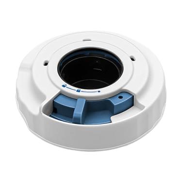 Imagem de Wksaesi Tampa dispensadora de substituição e prensa compatível com Ninja Swirl da Creami NC700 NC701 NC701C sorveteiras, substituição de tampa para Ninja Swirl Soft Serve, livre de BPA, PC/ABS, branco