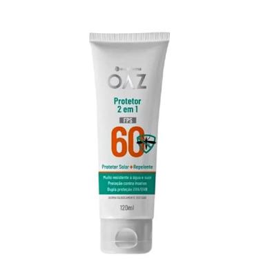 Imagem de Protetor Solar OAZ 2 em 1 Repelente FPS 60 120ml