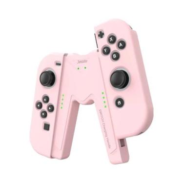 Imagem de Base De Carregamento Para Joy-Con Do Switch, Carregador Portátil Em Fo