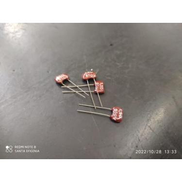 Imagem de 1x Capacitor Mica Prata 1,2pf/250v Tolerancia 0,5pf Cm0 Icl