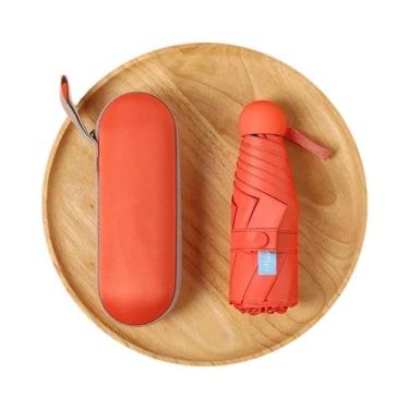 Imagem de Guarda-chuva Mini Dobrável Para Mulheres Com Proteção UV Design Portát