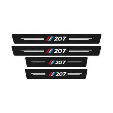 Imagem de Adesivos Para Carro Peugeot 4 Peças Faixa De Limite Para 206 207 208 3